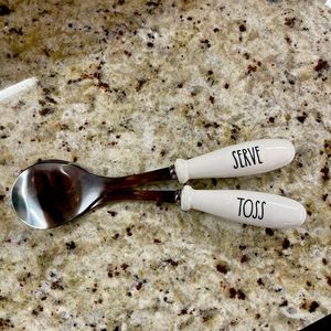 Rae Dunn Toss and Serve utensils